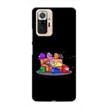 Чехол Амонг Ас для Xiaomi Redmi Note 10 Pro (AlphaPrint) (Амонг-ас)