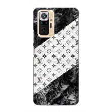 Чехол Стиль Louis Vuitton на Xiaomi Redmi Note 10 Pro (LV на белом)