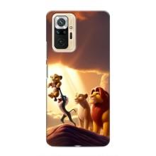 Чохол Король лев на Сяомі Редмі Ноут 10 Про (Народження Сімби)