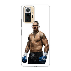 Чехол с картинкой Александр Усик для Xiaomi Redmi Note 10 Pro