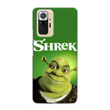 Чехол с мультфильмом Шрек на Xiaomi Redmi Note 10 Pro – Шрек