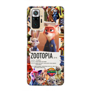 Чехол Зоотрополіс на Xiaomi Redmi Note 10 Pro