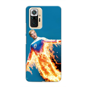 Чехол с принтом Фантастическая четверка для Xiaomi Redmi Note 10 Pro