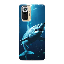 Чохол з картинкою 'Хижаки' для Xiaomi Redmi Note 10 Pro – Акула