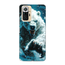 Чохол з картинкою 'Хижаки' для Xiaomi Redmi Note 10 Pro – Ведмідь