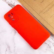 Чехол Silicone Cover Full Camera without Logo (A) для Xiaomi Redmi Note 10 / Note 10s – Красный