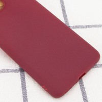 Силиконовый чехол Candy для Xiaomi Redmi Note 10 / Note 10s – Бордовый