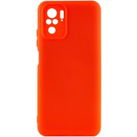 Чехол Silicone Cover Full Camera without Logo (A) для Xiaomi Redmi Note 10 / Note 10s – Красный