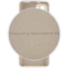 Чехол Silicone Cover Full Camera (AA) для Xiaomi Redmi Note 10 / Note 10s – Белый