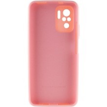 Чохол Silicone Cover Full Camera (AA) для Xiaomi Redmi Note 10 / Note 10s – Рожевий