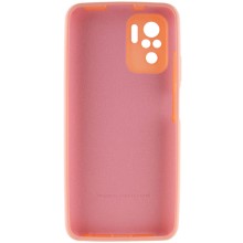 Чохол Silicone Cover Full Camera (AA) для Xiaomi Redmi Note 10 / Note 10s – Рожевий