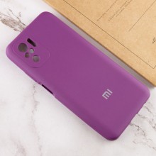 Чохол Silicone Cover Full Camera (AA) для Xiaomi Redmi Note 10 / Note 10s – Фіолетовий