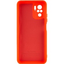 Чохол Silicone Cover Full Camera without Logo (A) для Xiaomi Redmi Note 10 / Note 10s – Червоний