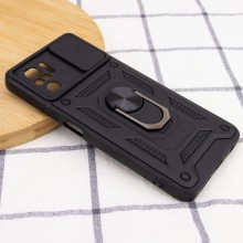Ударостійкий чохол Camshield Serge Ring для Xiaomi Redmi Note 10 / Note 10s / Poco M5s – Чорний