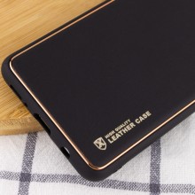 Кожаный чехол Xshield для Xiaomi Redmi Note 10 / Note 10s – Черный