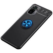 TPU чохол Deen ColorRing під магнітний тримач (opp) для Xiaomi Redmi Note 10 / Note 10s – Чорний