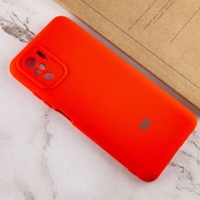 Чехол Silicone Cover My Color Full Camera (A) для Xiaomi Redmi Note 10 / Note 10s – Красный