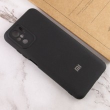 Чехол Silicone Cover My Color Full Camera (A) для Xiaomi Redmi Note 10 / Note 10s – Черный