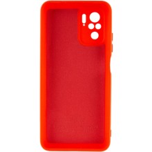 Чехол Silicone Cover My Color Full Camera (A) для Xiaomi Redmi Note 10 / Note 10s – Красный