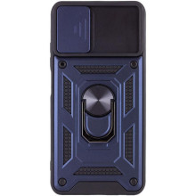 Чехол Ummi Camshield Serge Ring для Xiaomi Redmi Note 10 / Note 10s / Poco M5s – Синий