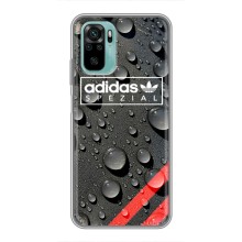 Чехлы Адидас для Xiaomi Redmi Note 10 (AlphaPrint) (Адидас принт)