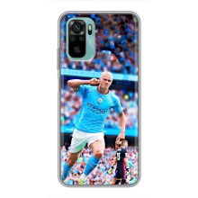 Чехлы с футболистом Ерлинг Холанд для Xiaomi Redmi Note 10 (AlphaPrint) (фанаты Холанда)