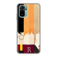 Чехлы с Гарри Поттером для Xiaomi Redmi Note 10 (AlphaPrint) – обложка Гарри Поттера