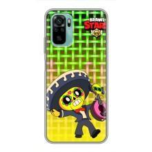 Чехлы Brawl Stars для Xiaomi Redmi Note 10 (AlphaPrint)