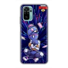Чехлы Brawl Stars для Xiaomi Redmi Note 10 (AlphaPrint)