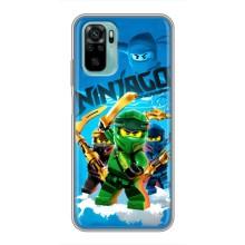 Чехлы с тематикой Киберспорт для Xiaomi Redmi Note 10 (VPrint) (Ninjago)