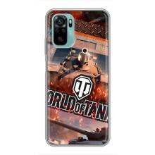 Чехлы с тематикой Киберспорт для Xiaomi Redmi Note 10 (VPrint) (World of Tanks)