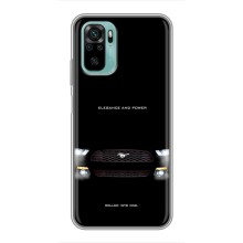 Чехлы с тематикой "Крутые машины" на Xiaomi Redmi Note 10 (Черный Land Rover)