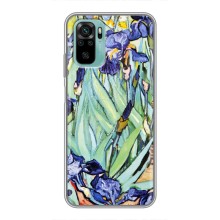 Чехол для смартфона Xiaomi Redmi Note 10 Художественное Искусство – Картина цветы Ирисы
