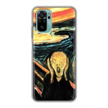Чехол для смартфона Xiaomi Redmi Note 10 Художественное Искусство – Крик Мунка