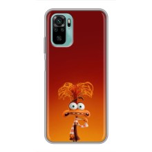 Чехол Головоломка для Xiaomi Redmi Note 10 - (AlphaPrint) (Тревожность)