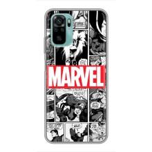 Силіконовий Чохол для Xiaomi Redmi Note 10 – Комікс Марвел
