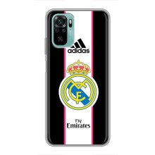 Чехол для Xiaomi Redmi Note 10 с принтом (Лого Real Madrid)