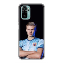 Чехол с картинкой Эрлинг Холанд на Xiaomi Redmi Note 10 – Холанд Норвежец