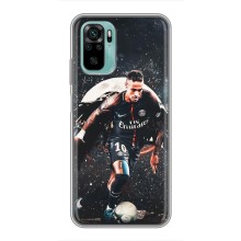 Чехол Неймар для Xiaomi Redmi Note 10 (AlphaPrint) (PSG Neymar)