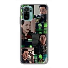 Чохол Супергерої Марвел на Редмі Нот 10 (Локі)