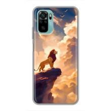 Чехол Король лев на Сяоми Редми Ноут 10 (Симба)