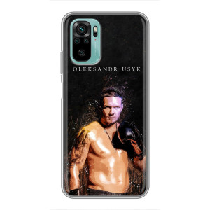 Чехол с картинкой Александр Усик для Xiaomi Redmi Note 10