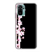 Чехлы с тематикой "ЦВЕТЫ" на Xiaomi Redmi Note 10 (Цветочки)
