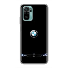 Силиконовый бампер с картинкой машины на Xiaomi Redmi Note 10