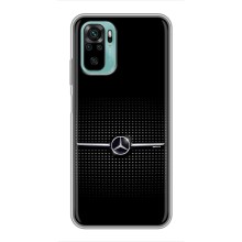 Силіконовий бампер з картинкою машини на Xiaomi Redmi Note 10 – Mercedes