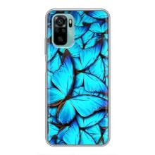 Силіконовий бампер з картинкою звірів для Xiaomi Redmi Note 10 (Крила метеликів)