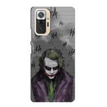 Чехлы с картинкой Джокера на Xiaomi Redmi Note 10S – Joker клоун