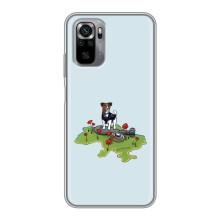 Чехлы с картинкой собаки Патрон для Xiaomi Redmi Note 10S (AlphaPrint) (Сапер Пес)