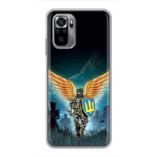Чехлы с картинкой ЗСУ для Xiaomi Redmi Note 10S (AlphaPrint) (Солдат ЗСУ)