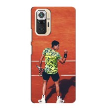 Чехлы с принтом Спортивная тематика для Xiaomi Redmi Note 10S – Алькарас Теннисист